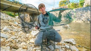 Creek Fish Trapping Battle Which Traps Catches the Most Fish [upl. by Frey547]