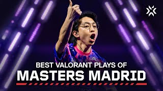 Top 10 Plays  VALORANT Masters Madrid [upl. by Enaamuj]