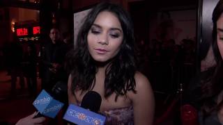 Vanessa Hudgens Talks Love At Beastly Movie Premiere [upl. by Atirabrab]