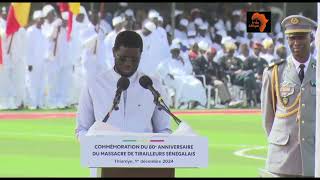 DISCOURS ÉMOUVANT DE BASSIROU DIOMAYE FAYE 🇸🇳👌🏿 [upl. by Suirtimid]