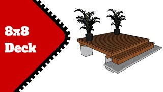 8x8 Deck Plans Free [upl. by Sudderth841]