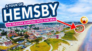 HEMSBY  Full tour of seaside village Hemsby Great Yarmouth in Norfolk [upl. by Attenauqa]