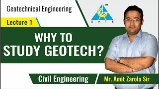 Why to Study Geotech   Lecture 1  Geotechnical Engineering [upl. by Ahseryt712]