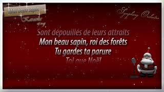 karaoke noel mon beau sapin SYMPHONIE NO VOICE [upl. by Ainesej]