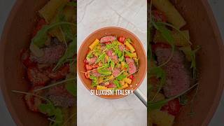 Pasta alla Tagliata – italská klasika na vašem stole 🍝recept recepty spagety nejlepsitestoviny [upl. by Slavin]