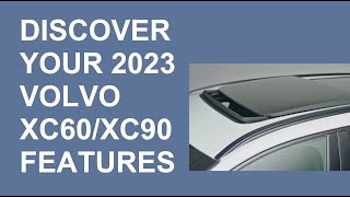 Volvo Tips How To Use The Panoramic Roof on a 2023 and 2024 Volvo [upl. by Alyek]