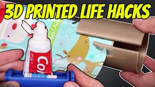 Ingenious Life Hacks for Everyday Use 3D Printed [upl. by Atims482]