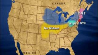 map of american english dialects [upl. by Messab]