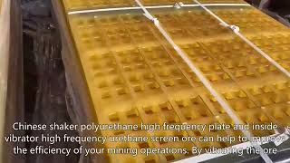 pu panelpolyurethane screen mesh panel [upl. by Abrams537]