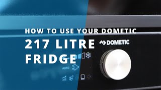 A guide to your Jayco RV How to use the Dometic 217L fridge [upl. by Norabel]