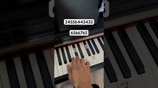 Last Christmas 🎄piano christmas lastchristmas snow snowman pianotutorial easy [upl. by Greysun]