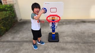 Adjustable Basketball Hoop for Kids Perfect for Any Space [upl. by Adrahc]