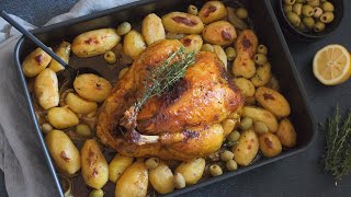 Poulet rôti et ses petites pommes de terre [upl. by Sall]