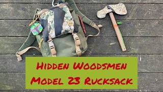 The Hidden Woodsmen Model 23 Rucksack REVIEW 2024 [upl. by Davon]