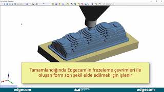 EDGECAM Additive İşleme Modülü 2019 [upl. by Xylina]