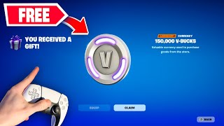 HOW TO GET FREE VBUCKS IN FORTNITE 2024 [upl. by Langill]