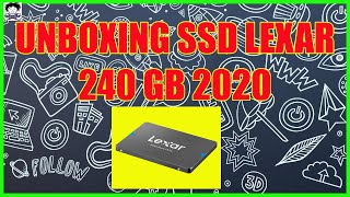 👉UNBOXING SSD LEXAR NQ100 25 SATA 6GBS 240 GB LEITURA 550MBS ESCRITA 445 MBS👈 [upl. by Evelina]