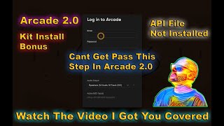 I Can Help You Get Pass This Login Screen On Arcade 20 [upl. by Fredie]