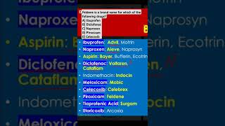 Feldene is a brand name for which of the following drugs [upl. by Etnwahs207]