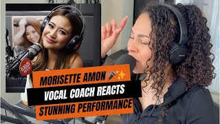 Vocal Coach Reacts to Morissette Amons Stunning Rise Up Performance on Wish 1075 Bus 😍🎤 [upl. by Pain466]