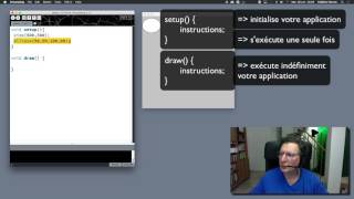 009 setup et draw en Processing [upl. by Reidid]