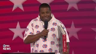 WATCH Kenan Thompson makes serious fun out of Project 2025 at 2024 Democratic National Convention [upl. by Illak580]