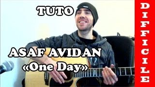 Reckoning Song  One Day   Asaf Avidan  Tuto Guitare [upl. by Gnauq361]