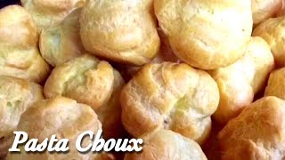 PASTA CHOUX Ricetta base per BIGNÈ Tutorial passo passo PUFF PASTRY [upl. by Eirhtug]