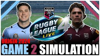 RLL4 Predicts NSW Blues vs QLD Maroons State of Origin Game 2 2024 [upl. by Michail852]