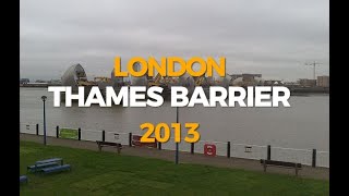 THAMES BARRIER LONDON 2013  Public Domain [upl. by Aicissej458]