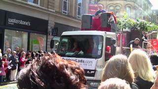 Manchester Pride Parade 2011 Gay Part 4 [upl. by Stalk]