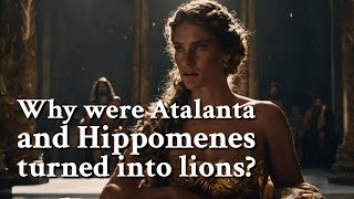 Why were Atalanta and Hippomenes turned into lions Greek Mythology Story [upl. by Adnanref]