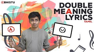 Double Meaning Lyrics  Tamil  Abhistu [upl. by Ssur769]