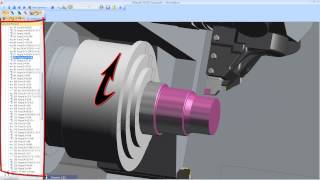 Edgecam MillTurn Mazak Hyper Quadrex 150MSY [upl. by Ellenid83]