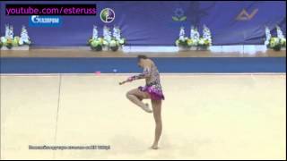 Alexandra Merkulova Clubs  Russian Championships Penza 2014 [upl. by Barrett]