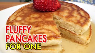 How to Make Delicious Pancakes for One [upl. by Charlene]