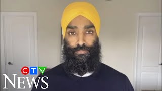 Think about who youre singling out Brampton MPP Gurratan Singh on high cases in the city [upl. by Aratehs]