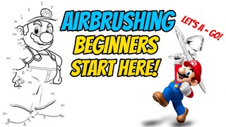 Airbrushing for beginners start here [upl. by Oicneconi]