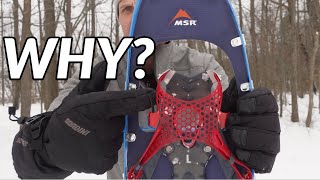 MSR Lightning Ascent Snowshoes Review  Best Snowshoes amp Bindings [upl. by Atalie]