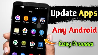 HOW TO Update Apps on Any Android Easy ProcessHindi [upl. by Platt]