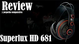 Superlux HD 681  Review español [upl. by Aynatan]