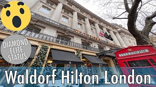 London Waldorf Hilton  Hotel review [upl. by Ekrub]