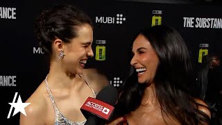 Demi Moore REACTS To Margaret Qualley Calling Her ‘Fing Awesome’ [upl. by Parks]