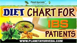 Diet Chart for IBS Patients  Manage Irritable Bowel Syndrome at Home [upl. by Aniat]