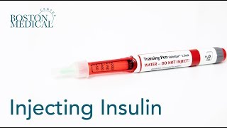 How to Inject Insulin with a Pen and Pen Needle [upl. by Cyrano]