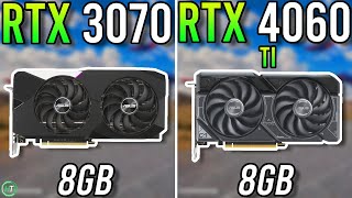 RTX 3070 vs RTX 4060 Ti  No Difference [upl. by Alexei949]