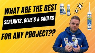 “Best Glue’s Sealant Caulks amp Adhesive Removers to buy for any project” [upl. by Mumford]