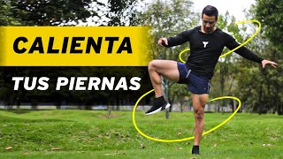 6 minutos  CALENTAMIENTO DE TREN INFERIOR Calienta piernas para hacer ejercicio [upl. by Aletse]