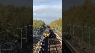 Scotrail Class 318 2B73 1217 Lanark to Glasgow Central departing Shieldmuir trainspotting wcml [upl. by Epp635]