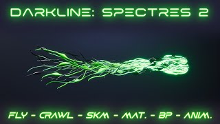 Darkline the Spectre pack 2 a gorgeous character monster entity for ue5 and up [upl. by Hartmunn]